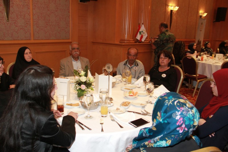 Lunch for the Casualties of Lebanese Army 